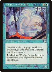 Mistform Warchief - Scourge (SCG) #43 - Uncommon Magic: The Gathering Trading Card