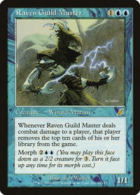 Raven Guild Master - Scourge (SCG) #47 - Rare Magic: The Gathering Trading Card