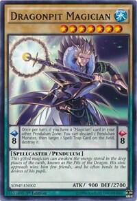 Dragonpit Magician - Structure Deck: Master of Pendulum (SDMP) #SDMP-EN002 - Common / Short Print YuGiOh Trading Card