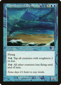 Thundercloud Elemental - Scourge (SCG) #54 - Uncommon Magic: The Gathering Trading Card