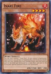 Inari Fire - Structure Deck: Master of Pendulum (SDMP) #SDMP-EN018 - Common / Short Print YuGiOh Trading Card