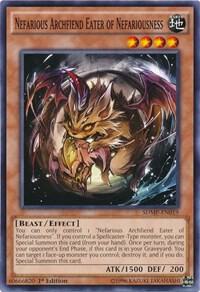 Nefarious Archfiend Eater of Nefariousness - Structure Deck: Master of Pendulum YuGiOh trading card