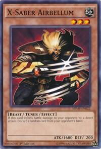 X-Saber Airbellum - Structure Deck: Master of Pendulum (SDMP) #SDMP-EN022 - Common / Short Print YuGiOh Trading Card