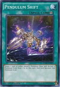 Pendulum Shift - Structure Deck: Master of Pendulum (SDMP) #SDMP-EN027 - Common / Short Print YuGiOh Trading Card