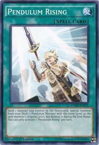 Pendulum Rising - Structure Deck: Master of Pendulum (SDMP) #SDMP-EN028 - Common / Short Print YuGiOh Trading Card