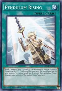 Pendulum Rising - Structure Deck: Master of Pendulum YuGiOh trading card
