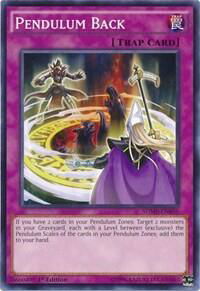 Pendulum Back - Structure Deck: Master of Pendulum (SDMP) #SDMP-EN036 - Common / Short Print YuGiOh Trading Card