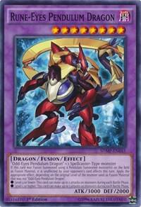 Rune-Eyes Pendulum Dragon - Structure Deck: Master of Pendulum YuGiOh trading card