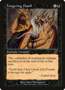 Lingering Death - Scourge (SCG) #69 - Common Magic: The Gathering Trading Card