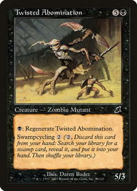 Twisted Abomination - Scourge (SCG) #76 - Common Magic: The Gathering Trading Card
