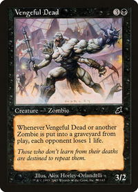Vengeful Dead - Scourge (SCG) #80 - Common Magic: The Gathering Trading Card