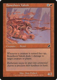 Bonethorn Valesk - Scourge (SCG) #82 - Common Magic: The Gathering Trading Card