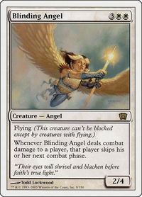 Blinding Angel - 8th Edition (8ED) #8 - Rare Magic: The Gathering Trading Card