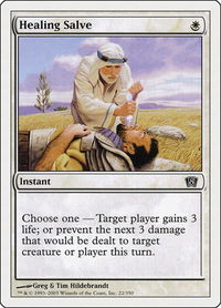 Healing Salve - 8th Edition (8ED) #22 - Common Magic: The Gathering Trading Card