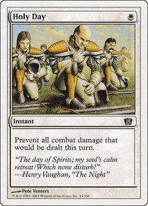 Holy Day - 8th Edition (8ED) #23 - Common Magic: The Gathering Trading Card