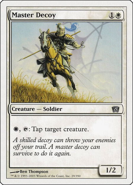 Master Decoy - 8th Edition Magic: The Gathering trading card