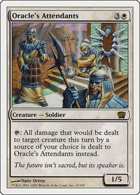 Oracle's Attendants - 8th Edition (8ED) #32 - Rare Magic: The Gathering Trading Card