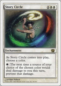 Story Circle - 8th Edition (8ED) #50 - Rare Magic: The Gathering Trading Card