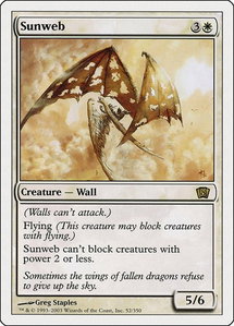 Sunweb - 8th Edition (8ED) #52 - Rare Magic: The Gathering Trading Card