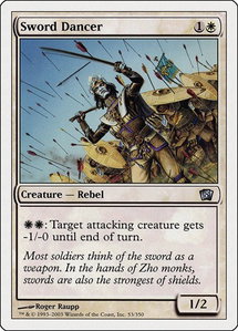 Sword Dancer - 8th Edition (8ED) #53 - Uncommon Magic: The Gathering Trading Card