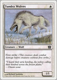 Tundra Wolves - 8th Edition (8ED) #54 - Common Magic: The Gathering Trading Card