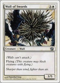 Wall of Swords - 8th Edition (8ED) #56 - Uncommon Magic: The Gathering Trading Card