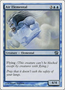 Air Elemental - 8th Edition (8ED) #59 - Uncommon Magic: The Gathering Trading Card