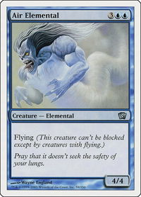 Air Elemental - 8th Edition (8ED) #59 - Uncommon Magic: The Gathering Trading Card
