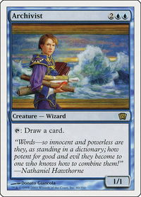 Archivist - 8th Edition (8ED) #60 - Rare Magic: The Gathering Trading Card
