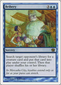 Bribery - 8th Edition (8ED) #64 - Rare Magic: The Gathering Trading Card