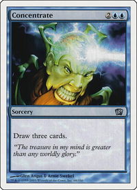 Concentrate - 8th Edition (8ED) #68 - Uncommon Magic: The Gathering Trading Card
