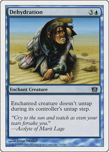 Dehydration - 8th Edition (8ED) #75 - Common Magic: The Gathering Trading Card