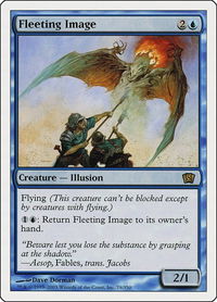 Fleeting Image - 8th Edition (8ED) #79 - Rare Magic: The Gathering Trading Card