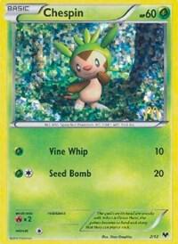 Chespin - 2/12 - McDonald's Promos 2014 Pokémon trading card