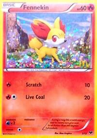 Fennekin - 3/12 - McDonald's Promos 2014 (MCD14) #003/012 - Rare Pokémon Trading Card