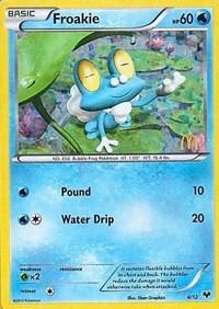 Froakie - 4/12 trading card from McDonald's Promos 2014 Froakie - 4/12 - McDonald's Promos 2014 Pokémon trading card