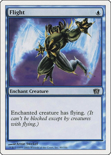 Flight - 8th Edition Magic: The Gathering trading card