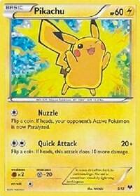 Pikachu - 5/12 - McDonald's Promos 2014 (MCD14) #005/012 - Rare Pokémon Trading Card