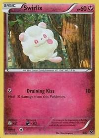 Swirlix - 9/12 trading card from McDonald's Promos 2014 Swirlix - 9/12 - McDonald's Promos 2014 Pokémon trading card