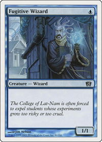 Fugitive Wizard - 8th Edition (8ED) #81 - Common Magic: The Gathering Trading Card