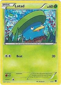 Lotad - 2/12 - McDonald's Promos 2015 Pokémon trading card