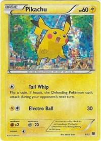 Pikachu - 6/12 trading card from McDonald's Promos 2015 Pikachu - 6/12 - McDonald's Promos 2015 Pokémon trading card