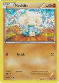 Meditite - 9/12 - McDonald's Promos 2015 (MCD15) #009/012 - Rare Pokémon Trading Card