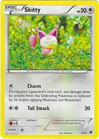 Skitty - 12/12 trading card from McDonald's Promos 2015 Skitty - 12/12 - McDonald's Promos 2015 Pokémon trading card