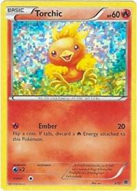 Torchic - 3/12 trading card from McDonald's Promos 2015 Torchic - 3/12 - McDonald's Promos 2015 Pokémon trading card