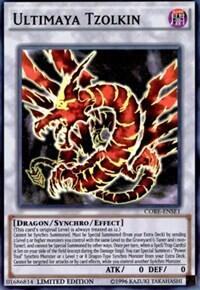 Ultimaya Tzolkin - Clash of Rebellions (CORE) #CORE-ENSE1 - Super Rare YuGiOh Trading Card