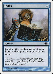 Index - 8th Edition (8ED) #84 - Common Magic: The Gathering Trading Card