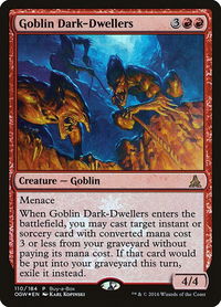 Goblin Dark-Dwellers - Buy-A-Box Promos (BABP) #110 - Promo Magic: The Gathering Trading Card
