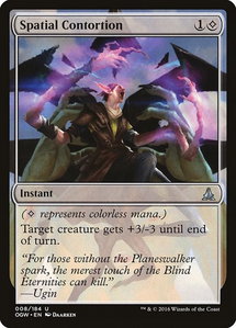 Spatial Contortion - Oath of the Gatewatch (OGW) #8 - Uncommon Magic: The Gathering Trading Card