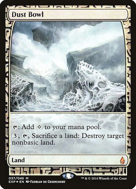 Dust Bowl - Zendikar Expeditions Magic: The Gathering trading card